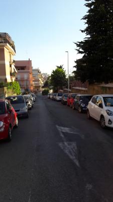 die Stra&szlig;en der Nachbarschaft, der Nordwesten Roms